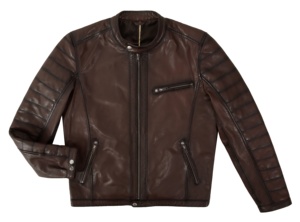 Custom 100% Genuine Brown Wax Nappa Leather <b>Men</b>’s <b>Jacket</b> Material Custom Thickness Private Label OEM Supply Premium Panels - Product Image 4