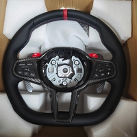 Volant en fibre de carbone pour BMW G30 G20 G22 G31 G32 G01 G02 G04 G05 G06 G80 M3 M4 M5 G82 G11 G12 M235i M340i M440i F96 F97