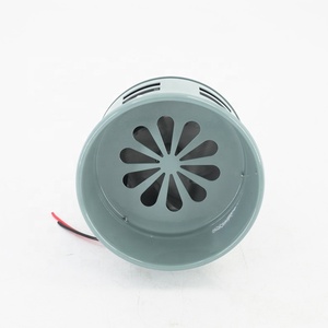 Keras Motor listrik digerakkan logam Alarm serangan udara sirene <span class=keywords><strong>12V</strong></span> berlapis krom - Product Image 3