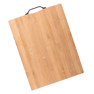 Nuovo Design personalizzato di fabbrica formaggio unico e Pizza di grandi dimensioni con manico tagliere di bambù tavola da tavola con posate - Product Image 3