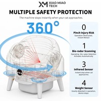 Kailan 2026 Bac à litière pour chat intelligent, entièrement automatique, à nettoyage facile, autonettoyant, écologique, en ABS, extra large, anti-odeurs