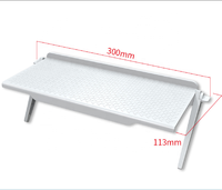 Étagère supérieure d'écran Support de rangement supérieur TV Étagère supérieure de moniteur réglable à 2 pieds pour A-322 de support de téléphone portable