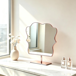 Wholesale Shatterproof <b>Acrylic</b> <b>Mirror</b> Sheet Integrated Waterproof Glue Back for Decoration - Product Image 3