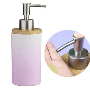 Handクリーニングゲルパズルボトル液体石鹸ディスペンサーポンプで210ミリリットル空の手消毒剤ボトル