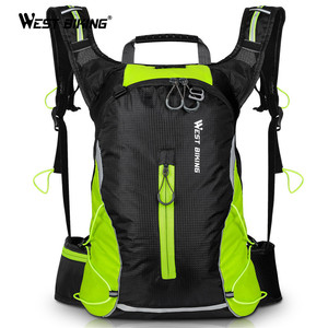Mochila Ultraligera para <span class=keywords><strong>Bicicleta</strong></span> de Carretera WEST BIKING, Impermeable, <span class=keywords><strong>Plegable</strong></span>, de Nailon, para Ciclismo y Deportes al Aire Libre - Product Image 2