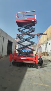 Gunting hidrolik seluler perayap berpenggerak sendiri, gunting pengangkat dan peralatan konstruksi untuk medan kasar - Product Image 5