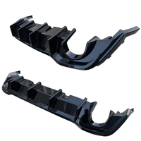 Kits de modification de carrosserie automobile séparateur de diffuseur de lèvre de pare-chocs arrière pour VW Golf MK8 R Line GTI