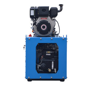 เครื่องอัดอากาศแบบสกรูพกพา ใช้แก๊สเบนซิน 35cfm สำหรับขาย - Product Image 3