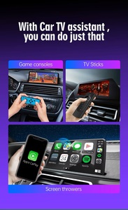 Adaptateur multimédia sans fil CarPlay pour voiture, boîte <span class=keywords><strong>TV</strong></span> Mate AI, adaptateur pour Fire <span class=keywords><strong>Stick</strong></span>, Google <span class=keywords><strong>TV</strong></span>, dongle USB, OEM ODM - Product Image 3