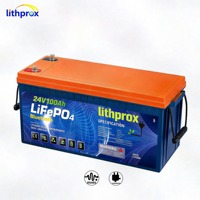 Batterie LiFePO4 Haute Capacité 25.6V 100AH Grade A 6K Cycles pour Chariot de Golf avec BMS Intelligent RS485 Prise Anderson CE RoHS IP67 Service OEM ODM