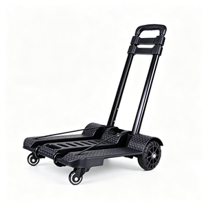 Platform Hand Cart Wide Deck 500 Lb Capacity Cushion Grip Rocker Plate Heavy Duty Folding Platform Truck Heavy Duty Cart - Product Image 2