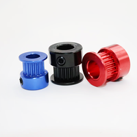 Poulie de distribution GT2 sur mesure pour imprimante 3D, en alliage d'aluminium léger et acier inoxydable, système de transmission par poulie synchrone