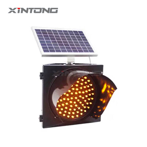 Precio de fábrica de advertencia <span class=keywords><strong>amarillo</strong></span> y solar lento luz <span class=keywords><strong>intermitente</strong></span> LED solar de advertencia de tráfico Luz - Product Image 1
