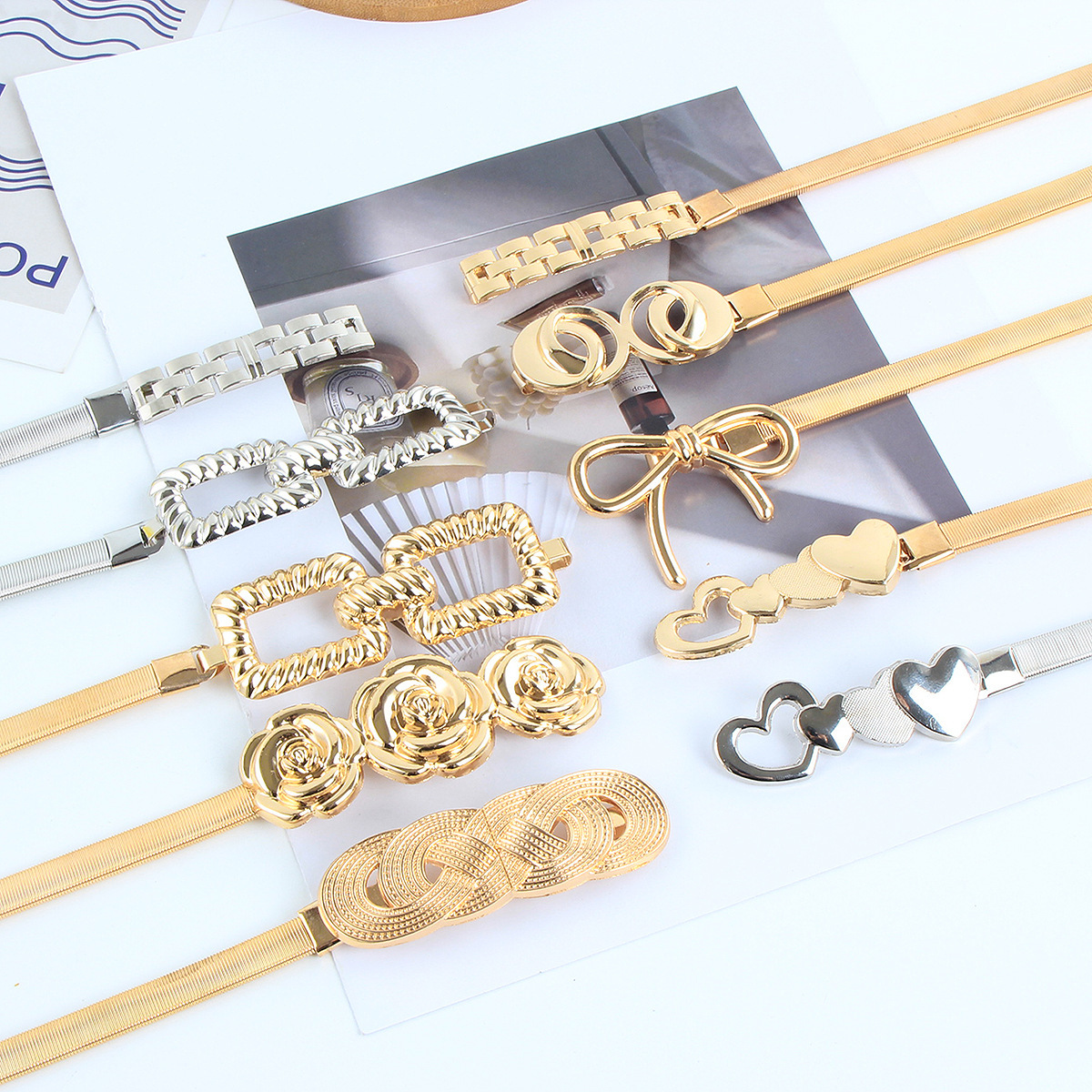 送料/関税込【REASON】GOLD CHAIN BELT BAG REASON GOLD CHAINベルトバッグ バッグ