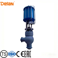 Vanne de régulation de débit pneumatique à diaphragme, micro-vanne de contrôle de débit de vapeur, type vertical