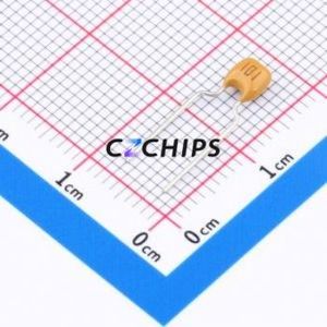 ตัวเก็บประจุเซรามิกแบบโมโนลิธิก (MLCC) รุ่น CC4-0603N101J500F3-Y แบบ Through-Hole (THT) ระยะขา P=5.08 มม. ความจุ 100pF ความคลาดเคลื่อน 5% - Product Image 1