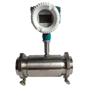 Medidor De Fluxo De Turbina Líquida Sensor De Fluxo De Aço Inoxidável Para Medição De Fluxo De Óleo De Água Diesel e Químico - Product Image 1