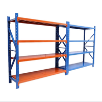 Étagères robustes personnalisées CE, capacité de 1000 kg par niveau, bleu, 2/3/4 niveaux, étagères de stockage en métal empilables pour entrepôt