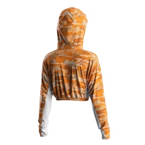 Chemise de pêche pour femme avec tissu anti-humidité, protection solaire UPF50+ et panneaux respirants rafraîchissants - Product Image 4