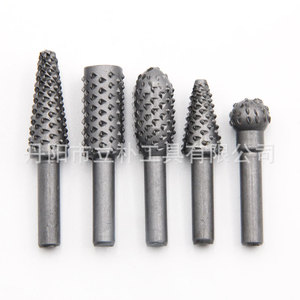 Carbide <b>Rotary</b> <b>File</b> Set 6.35mm Shank For Masonry Grinding Tool Accessory - Product Image 2