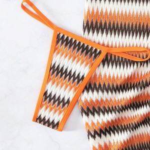 Traje de Baño de Alta Calidad para Mujer, Bikini de Tiras Triangulares con Micro Tanga, Fabricante de Conjuntos de Bikini - Product Image 6