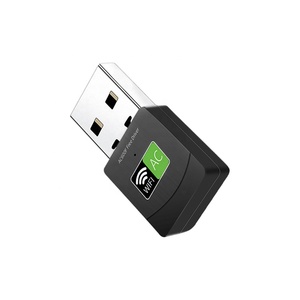 Doonjiey 2,4 GHz 5GHz 600Mbps Mini computadora inalámbrica tarjeta de red USB receptor adaptador WiFi antena WiFi de banda Dual 802.11ac - Product Image 3