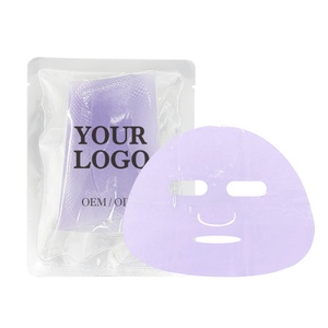 Masque facial en cristal translucide orange à haute marge <span class=keywords><strong>de</strong></span> profit, faible MOQ, personnalisation, masque en <span class=keywords><strong>feuille</strong></span> <span class=keywords><strong>de</strong></span> collagène pour le soin <span class=keywords><strong>de</strong></span> la peau - Product Image 5