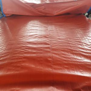 Telo in Polietilene Rivestito in PE Impermeabile, <span class=keywords><strong>Tenda</strong></span> da Sole Arancione, Copertura per Auto e Camion per Esterni - Product Image 1
