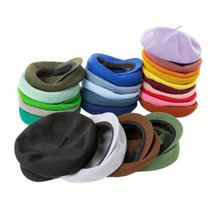 Wholesale Spring Summer New Arrival Outdoor Breathable Knitted <b>Sun</b> <b>Hat</b> Women <b>Men</b> Newsboy Cap Polyester Beret <b>Hats</b> - Product Image 3