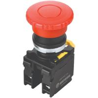 Interrupteur à bouton-poussoir à commande au pied, IP65, plastique, 6A, 1NO/1NC, 2NO, interrupteur de commande industriel, TUV, pour borne à vis