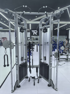 Équipement de <span class=keywords><strong>musculation</strong></span> Rosen Fitness en acier galvanisé, <span class=keywords><strong>poulie</strong></span> double réglable à charge par goupille pour club de <span class=keywords><strong>musculation</strong></span>, multi-stations - Product Image 2