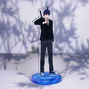 6 colores 15cm alta calidad Anime Denji Makima Power <span class=keywords><strong>Aki</strong></span> Hayakawa Pochita soporte acrílico para decoración como regalo de promoción - Product Image 5