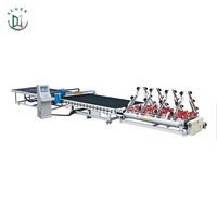 Machine de découpe de verre CNC automatique AGM avec moteur de 12 kW