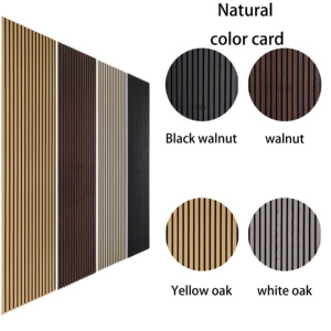 Высокоплотные акустические панели Akupanel для звукопоглощения из МДФ/ПЭТ, современный 3D-дизайн, огнестойкие, для больниц и школ - Product Image 6