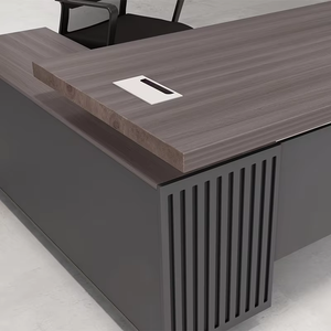 Thiết kế mới cơ bản bàn văn phòng kinh doanh bền văn phòng Ông Chủ quản lý bàn điều hành - Product Image 3