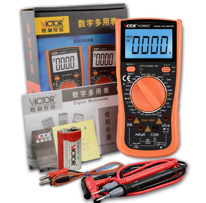 VC890C+ รุ่นมืออาชีพ พร้อมเทคโนโลยี True RMS 0-1000V/0.01mA-20A (0.01% + 1) ความแม่นยำสูง สำหรับใช้งานในอุตสาหกรรม - Product Image 5