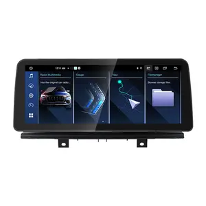 Mekede MN-X 12.3 inç Android 13 1920*720p araba stereo sistemi BMW X5 F15 tutmak için orijinal cd işlev
