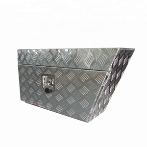 Plaque de contrôle personnalisée robuste de 2.0mm, boîte à outils en aluminium étanche pour <span class=keywords><strong>voiture</strong></span>, camion, stockage UTE avec verrou en T, vente en gros - Product Image 1