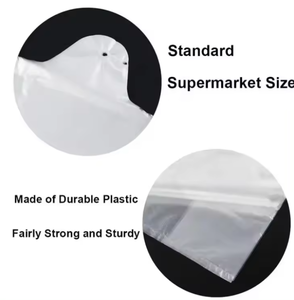 Camiseta personalizada de fabricante OEM, chaleco de supermercado para goma de mascar, leche, comida para mascotas, bolsas de plástico con logotipo impreso, para uso de <span class=keywords><strong>Sushi</strong></span> - Product Image 2