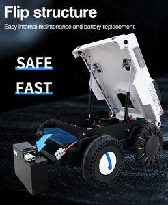 Robot de mesure de température vocale intelligent et autonome à distance Robot de <span class=keywords><strong>patrouille</strong></span> d'inspection de sécurité intelligent - Product Image 2