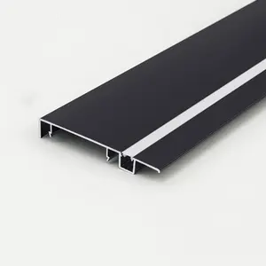 Hot sale flooring waterproof aluminum skirting boards multiple color temperatures wall skirting board profile