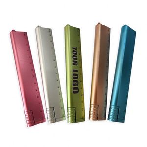 Marcapáginas de Metal Personalizado en Blanco para Libros, Marcapáginas Multifuncional con Regla y Bolígrafo, Útiles Escolares - Product Image 3