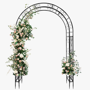 <span class=keywords><strong>Arche</strong></span> de jardin en <span class=keywords><strong>fer</strong></span> <span class=keywords><strong>forgé</strong></span> de haute qualité pour mariage, support DDP vers les États-Unis et l'Europe, <span class=keywords><strong>arche</strong></span> de jardin japonaise en métal pour l'extérieur - Product Image 3
