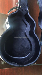 Licht Gewicht Custom Logo Gitaar Tour Case <span class=keywords><strong>Hard</strong></span> Shell Guita Geval Glasvezel/Carbon Gitaar Flight Case