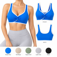 Soutien-gorge de yoga à maintien élevé pour femme - Léger, respirant, anti-odeur, séchage rapide, anti-UV, extensible dans quatre directions, Spandex/Nylon OEM ODM