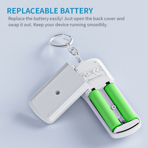 Tự Bảo Vệ Còi Báo Động An Toàn Cá Nhân Và Ánh Sáng Keychain 130 dB An Toàn Âm Thanh AAA Pin Báo Động Cá Nhân - Product Image 4