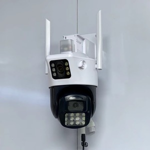 OEM Dual View <b>Wireless</b> WiFi PTZ <b>Camera</b> 1080P Night Vision Motion Detection <b>IP</b> Cam Surveillance Security - Product Image 2