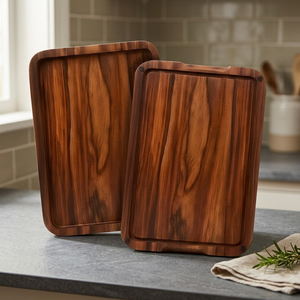 Planches à découper en bois de palissandre 20x15x5cm, épaisseur 2,0cm, écologiques, durables, OEM, personnalisables, vente en gros |   Aqudus Saleem Inde - Product Image 3