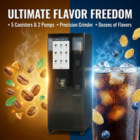 Distributeur automatique de café pour salle de sport avec moulin à café intégré – Excellent retour sur investissement (ROIV) pour les commerces et les magasins de boissons
