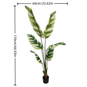 Arbre artificiel de bananier de haute qualité, bonsaï, grand faux olivier, décoration intérieure et extérieure, résistant aux UV, écologique, durable - Product Image 4